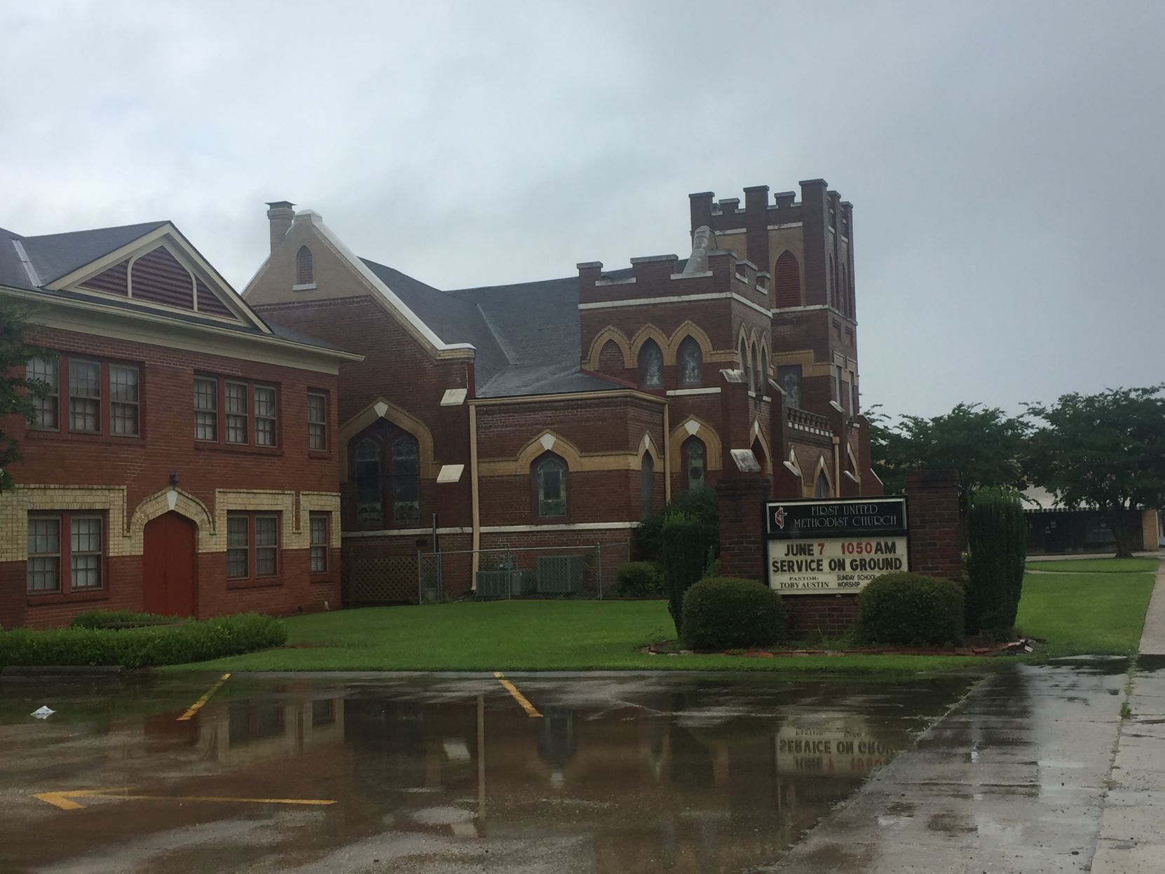 Church, City Partner For Prayer On The Square